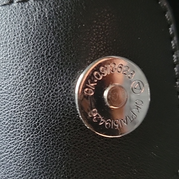 Calvin Klein large leather  tote bag